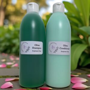 olive shampoo & conditioner