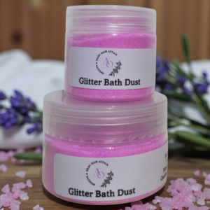 glitter bath dust