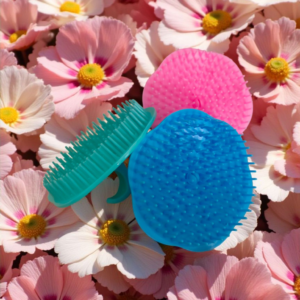 plastic shampoo brush