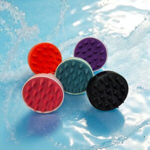 silicone shampoo brush