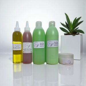 tea tree growth pack suitable for itchy, dry scalp.
